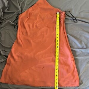 Forever 21 Coral Sleeveless Dress